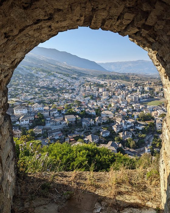 albania-road-trip - gjirokaster